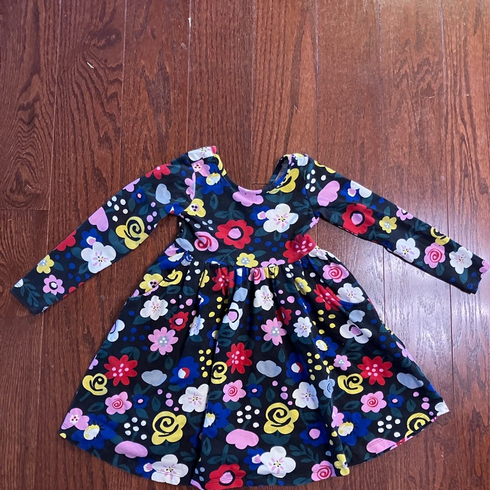 Hanna Andersson bright flower Dress